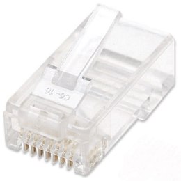 Intellinet 502344 wtyczka RJ-45 Przezroczysty