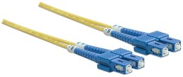 Intellinet 470612 kabel optyczny 2 m SC OS2 Żółty