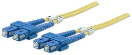 Intellinet 470636 kabel InfiniBand / światłowodowy 5 m SC Żółty