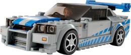 LEGO Speed Champions Nissan Skyline GT-R (R34) z filmu „Za szybcy, za wściekli