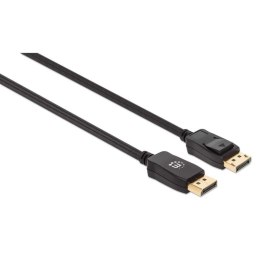 Manhattan 353595 kabel DisplayPort 1 m Czarny