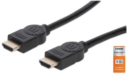 Manhattan 354837 kabel HDMI 1 m HDMI Typu A (Standard) Czarny