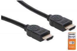 Manhattan 355346 kabel HDMI 1,8 m HDMI Typu A (Standard) Czarny