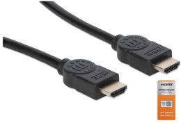 Manhattan 355353 kabel HDMI 3 m HDMI Typu A (Standard) Czarny