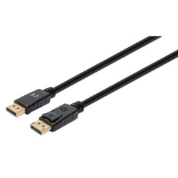 Manhattan 355568 kabel DisplayPort 1 m Czarny