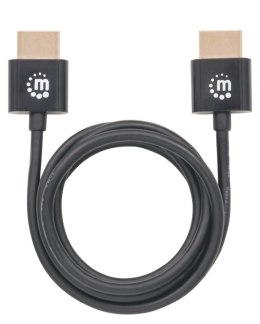 Manhattan 394352 kabel HDMI 1 m HDMI Typu A (Standard) Czarny