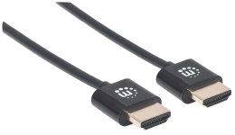 Manhattan 394369 kabel HDMI 1,8 m HDMI Typu A (Standard) Czarny