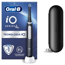 Oral-B iO 4S Dorosły Wibrująca szczoteczka do zębów Czarny