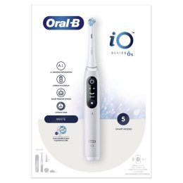 Oral-B iO 6 Dorosły Wibrująca szczoteczka do zębów Biały