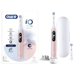 Oral-B iO 6S Dorosły Wibrująca szczoteczka do zębów Różowy, Biały