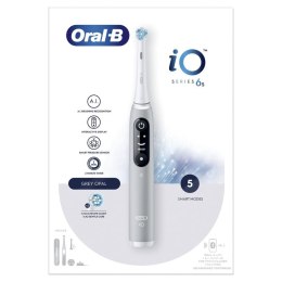 Oral-B iO 6S Dorosły Wibrująca szczoteczka do zębów Szary, Biały