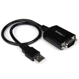 StarTech ICUSB2321X zmieniacz płci / kabli DB-9 USB 2.0 A Czarny