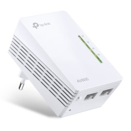 TP-Link TL-WPA4220 Karta sieciowa do PowerLine 600 Mbit/s Przewodowa sieć LAN Wi-Fi Biały 1 szt.