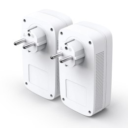 TP-Link TL-PA8033P KIT Karta sieciowa do PowerLine 1300 Mbit/s Przewodowa sieć LAN Biały 2 szt.