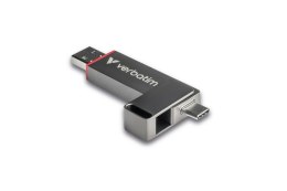 Verbatim Dual QuickStick pamięć USB 512 GB USB Type-A / USB Type-C 3.2 Gen 1 (3.1 Gen 1) Szary