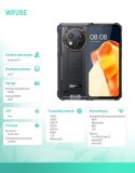 OUKITEL Smartfon WP28E 4G 4/64GB IP69K Czarny