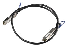 Mikrotik XQ+DA0001 kabel InfiniBand / światłowodowy 1 m QSFP+ to QSFP+ / QSFP28 to QSFP28 Czarny