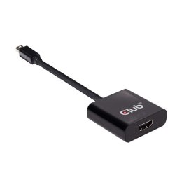 CLUB3D Mini DisplayPort 1.2 to HDMI 2.0 UHD Active Adapter