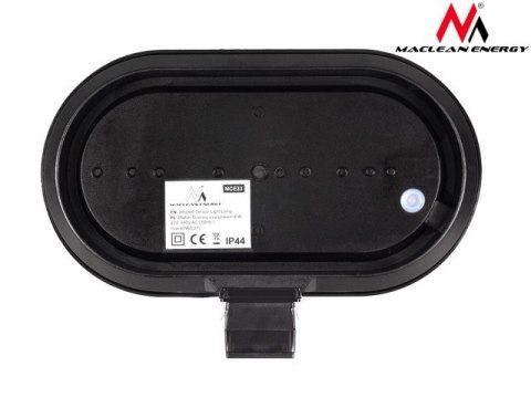 Maclean Oprawa ścienna z czujnikiem pir 60W 180s MCE33