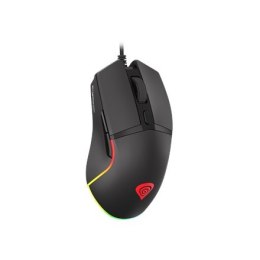 MYSZ DLA GRACZY GENESIS KRYPTON 220 6400DPI RGB CZARNA GAMINGOWA PROGRAMOWALNA