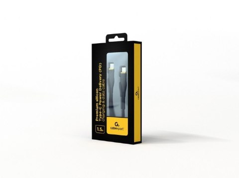 Gembird Kabel USB C(M) do USB C(M) 1.5M czarny