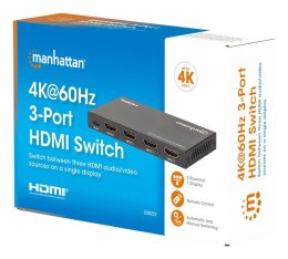 Manhattan 208222 przełącznik wideo HDMI