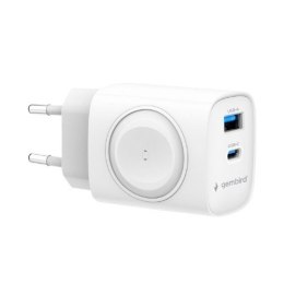 Gembird Ładowarka USB-A USB-C 20W PowerDelivery Quick Charge 3.0, biała