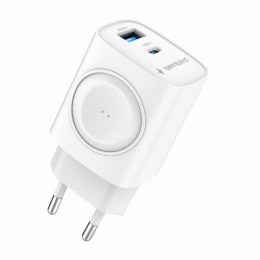 Gembird Ładowarka USB-A USB-C 20W PowerDelivery Quick Charge 3.0, biała