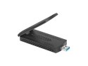 Lanberg Karta sieciowa bezprzewodowa WIFI NC-3000-WI USB 3.0 AX3000 TRI-BAND 2 wewnętrzne anteny