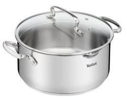 Tefal DUETTO+ G7194455 garnek Okrągły Stal nierdzewna