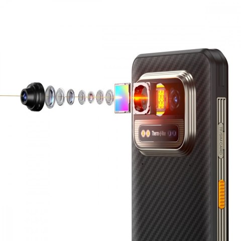 ULEFONE Smartfon Armor 25T 4G 6/256GB IP69K termowizja Frost Black