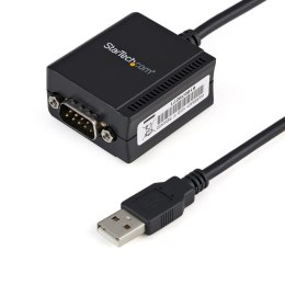 StarTech ICUSB2321F zmieniacz płci / kabli DB-9 USB 2.0 A Czarny