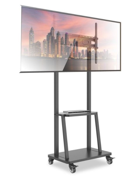 Techly Stojak mobilny 32-70 cali 70kg z półką AV Pivot