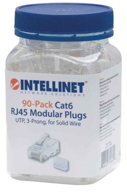 Intellinet 790604 wtyczka RJ45 Przezroczysty