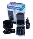 Mesmed Telefon komórkowy z klapką dla seniorów MT-184 BRUNO 4G