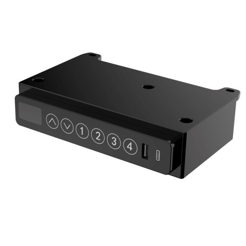 Activejet Biurko z elektryczną regulacją wysokości 140x70 ET119W-C czarne