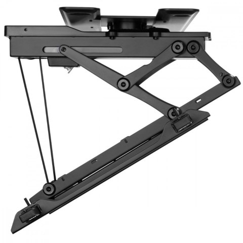 Maclean Sufitowy elektryczny uchwyt do TV MC-490 obsługa TUYA, max VESA 600x400, obrót 90st. 32-75', max 35 kg