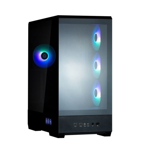 Zalman Obudowa P50 DS Mid-Tower 4 wentylatory ARGB czarna