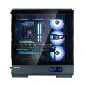 Zalman Obudowa P50 DS Mid-Tower 4 wentylatory ARGB czarna