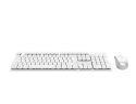 Trust Zestaw klawiatura + mysz Ody II bezprzewodowa biała