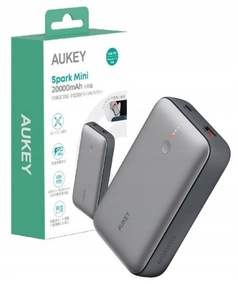 AUKEY PB-Y57 Mini Power Bank 20000mAh 22.5W 2xUSB PD 3.0 QC 3.0 LED