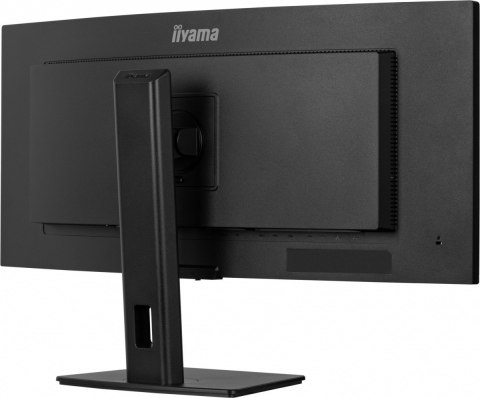 IIYAMA Monitor 34 cali XCB3497WQSNP-B1 VA,UWQHD,1500R,USB-cDock,KVM,95W, 2xHDMI, 1xDP, RJ45,2x5W,21:9 /5y/