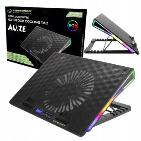 ESPERANZA PODSTAWKA CHŁODZĄCA GAMING RGB ALIZE EGC101