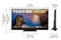 Toshiba Telewizor LED 55 cali 55UV3463DG