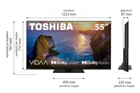 Toshiba Telewizor LED 55 cali 55UV3463DG