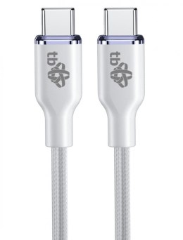 TB Kabel USB C - USB C 60W Glamour 1.5m biały