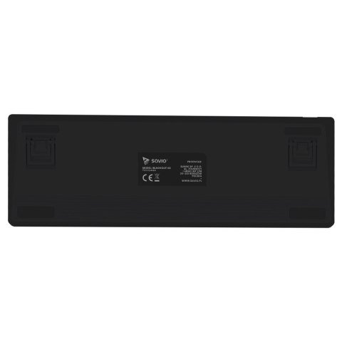 Savio Klawiatura mechaniczna BLACKOUT X2 OUTEMU Peach Silent, Hot Swap