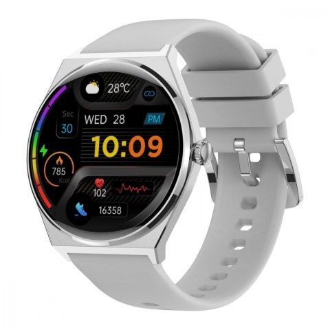 EcoWatch Smartwatch EW05 srebrny