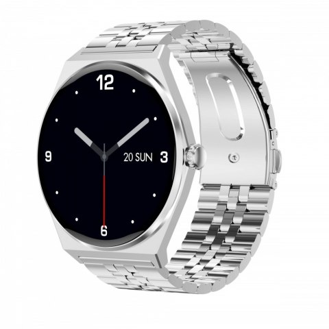 EcoWatch Smartwatch EW05 srebrny