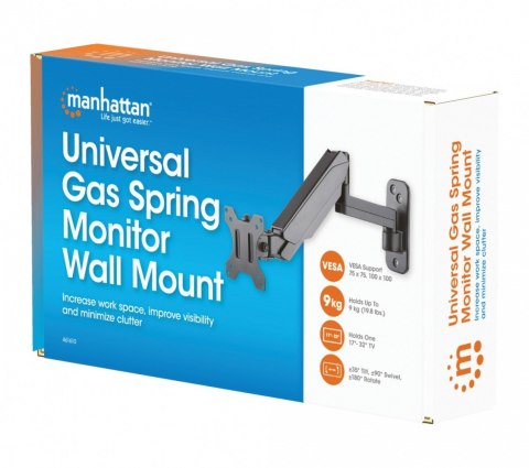 Manhattan Uchwyt ścienny do TV 17-32cali LED/LCD 9kg obrotowy gazowy
